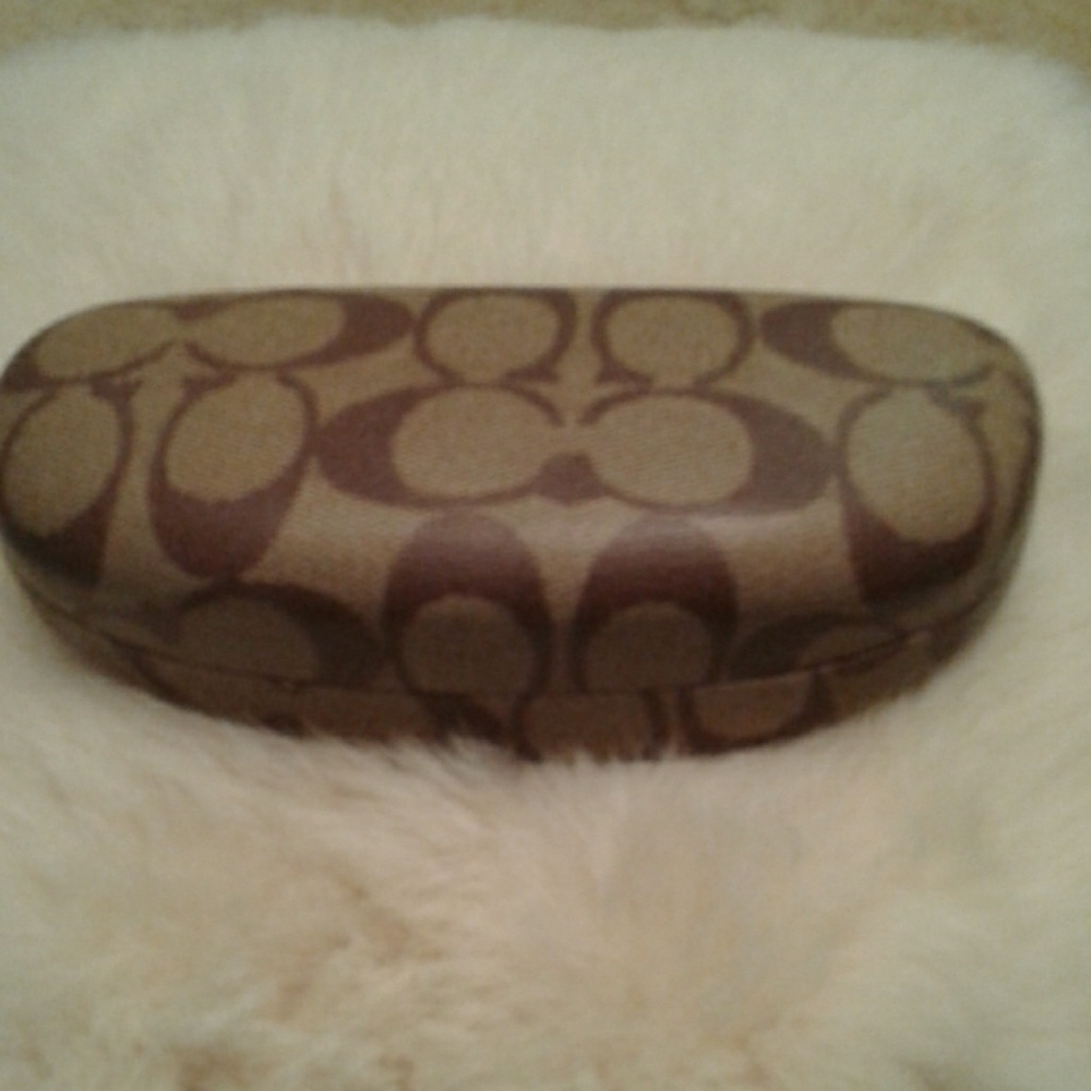 Coach sunglass case